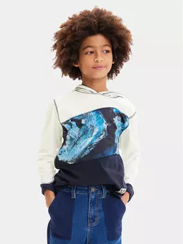 Толстовка обычного кроя Desigual, экрю