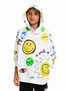 Толстовка обычного кроя Desigual, бежевый