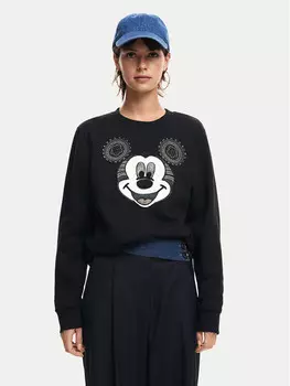 Толстовка обычного кроя Desigual, черный