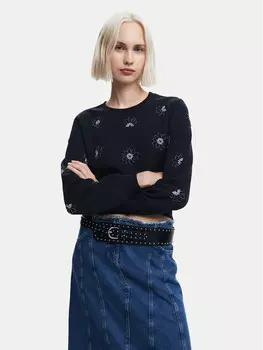 Толстовка обычного кроя Desigual, черный
