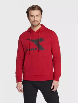 Толстовка обычного кроя Diadora, красный
