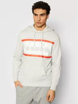 Толстовка обычного кроя Diadora, серый