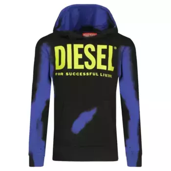 Толстовка обычного кроя Diesel, черный