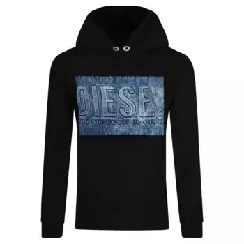 Толстовка обычного кроя Diesel, черный
