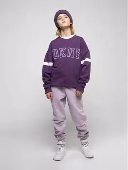Толстовка обычного кроя Dkny, фиолетовый