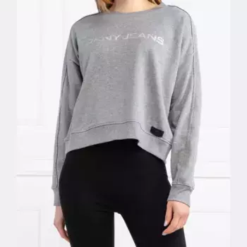 Толстовка обычного кроя Dkny, серебряный