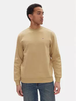 Толстовка обычного кроя DM0DM20741 Tommy Jeans, бежевый