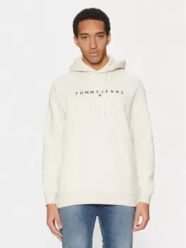 Толстовка обычного кроя DM0DM20746 Tommy Jeans, бежевый