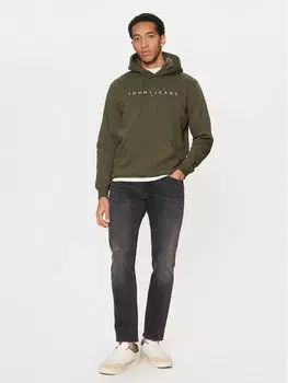 Толстовка обычного кроя DM0DM20746 Tommy Jeans, зеленый