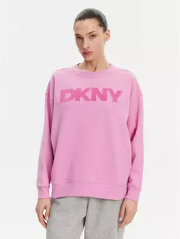 Толстовка обычного кроя DP5T1140 Dkny, розовый