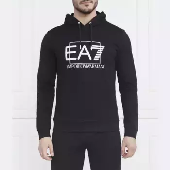Толстовка обычного кроя Ea7, черный