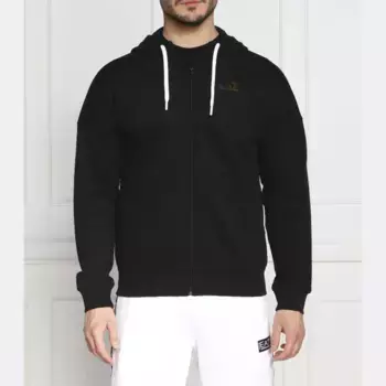 Толстовка обычного кроя Ea7, черный