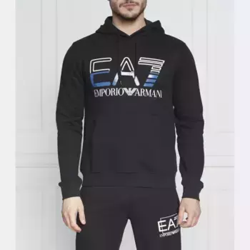 Толстовка обычного кроя Ea7, черный