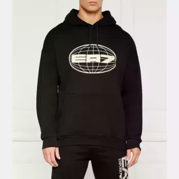 Толстовка обычного кроя Ea7, черный