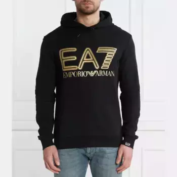 Толстовка обычного кроя Ea7, черный
