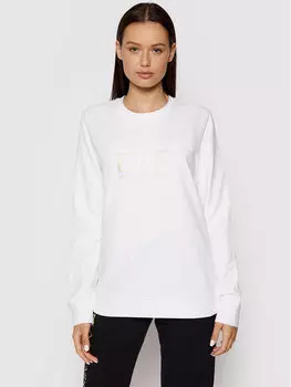Толстовка обычного кроя Ea7 Emporio Armani, белый