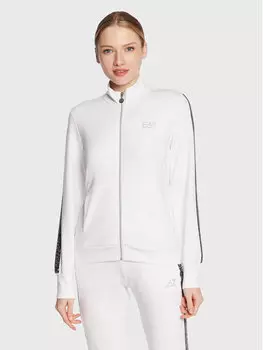 Толстовка обычного кроя Ea7 Emporio Armani, белый