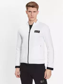 Толстовка обычного кроя Ea7 Emporio Armani, белый