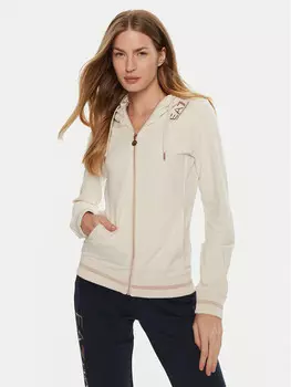 Толстовка обычного кроя Ea7 Emporio Armani, бежевый