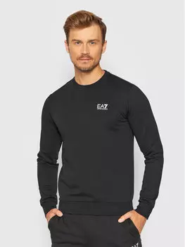 Толстовка обычного кроя Ea7 Emporio Armani, черный