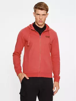 Толстовка обычного кроя Ea7 Emporio Armani, красный