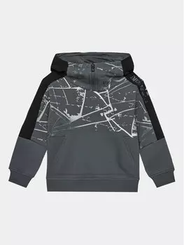 Толстовка обычного кроя Ea7 Emporio Armani, серый