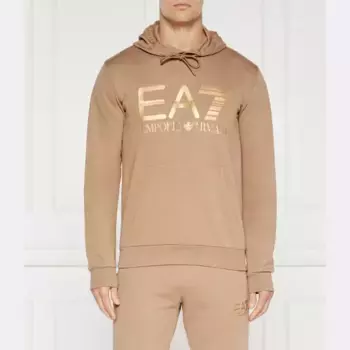 Толстовка обычного кроя Ea7, коричневый
