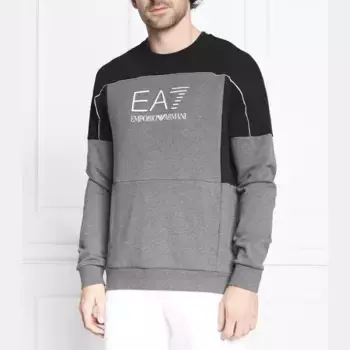 Толстовка обычного кроя Ea7, серый