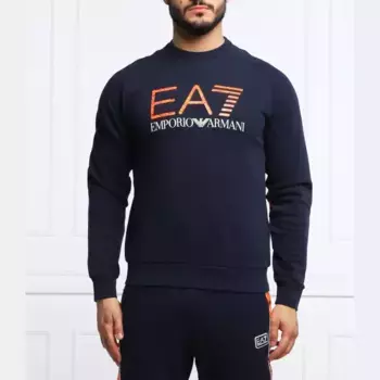 Толстовка обычного кроя Ea7, синий