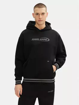 Толстовка обычного кроя Ellipse 60210341 Karl Kani, черный