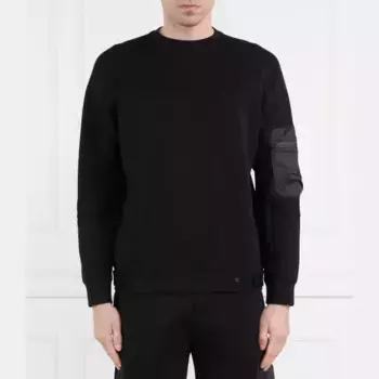 Толстовка обычного кроя Emporio Armani, черный