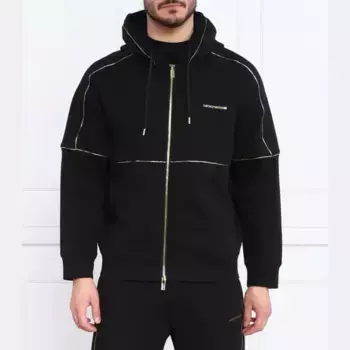 Толстовка обычного кроя Emporio Armani, черный