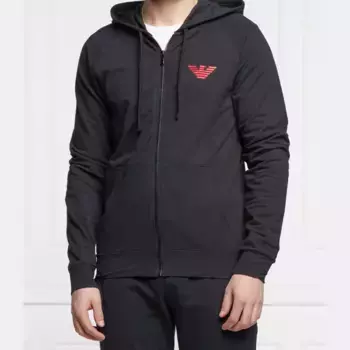 Толстовка обычного кроя Emporio Armani, черный