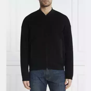 Толстовка обычного кроя Emporio Armani, черный