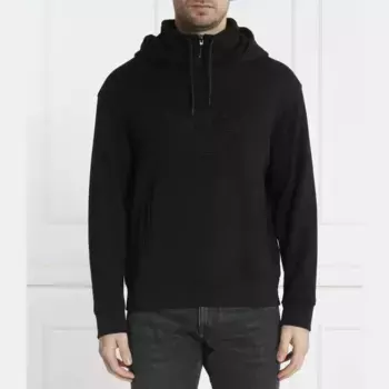 Толстовка обычного кроя Emporio Armani, черный
