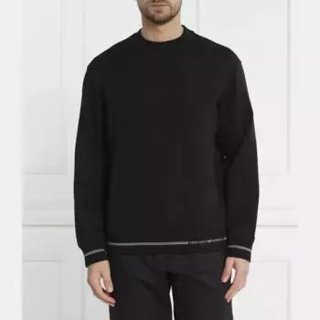Толстовка обычного кроя Emporio Armani, черный