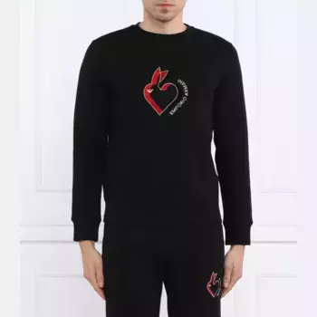 Толстовка обычного кроя Emporio Armani, черный