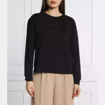 Толстовка обычного кроя Emporio Armani, черный
