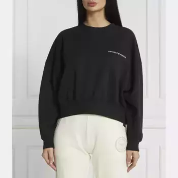 Толстовка обычного кроя Emporio Armani, черный