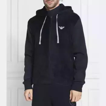 Толстовка обычного кроя Emporio Armani, синий
