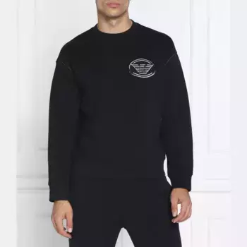 Толстовка обычного кроя Emporio Armani, синий