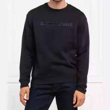Толстовка обычного кроя Emporio Armani, синий