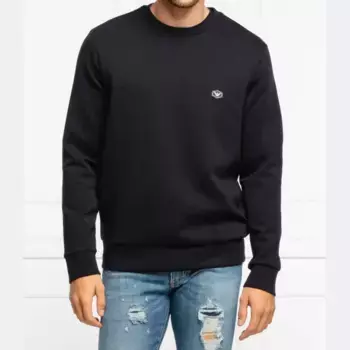 Толстовка обычного кроя Emporio Armani, синий