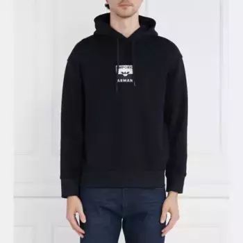 Толстовка обычного кроя Emporio Armani, синий
