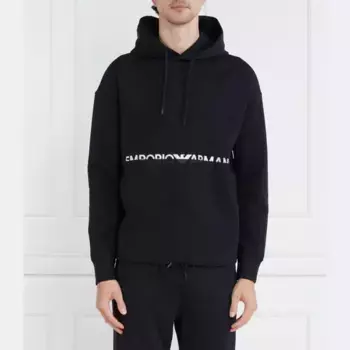 Толстовка обычного кроя Emporio Armani, синий