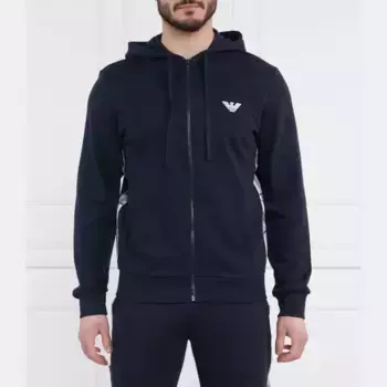 Толстовка обычного кроя Emporio Armani, синий