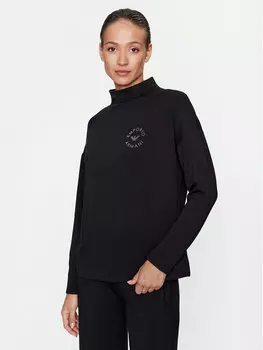 Толстовка обычного кроя Emporio Armani Underwear, черный