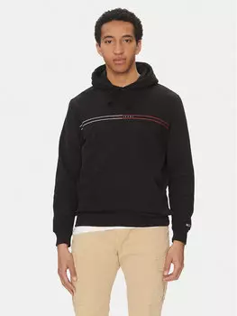 Толстовка обычного кроя Entry Graphic DM0DM20847 Tommy Jeans, черный