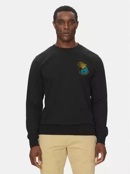 Толстовка обычного кроя EQYFT05055 Quiksilver, черный