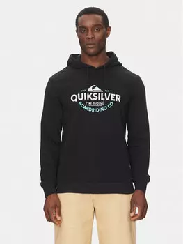Толстовка обычного кроя EQYFT05089 Quiksilver, черный